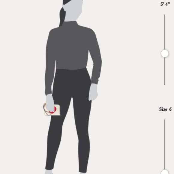 Kate Spade Madison Puffy Heart Small Card Holder Wristlet Wallet KK190 NWT - Picture 4 of 5